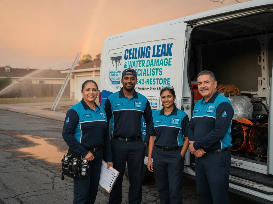 Ceiling Leak Cleanup company in Harrisville, OH